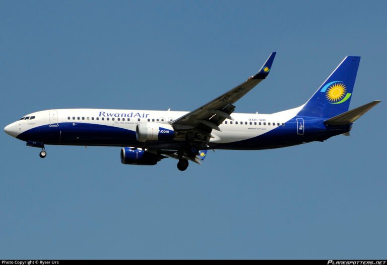 RwandAir – Vols Kigali ⇄ Kinshasa